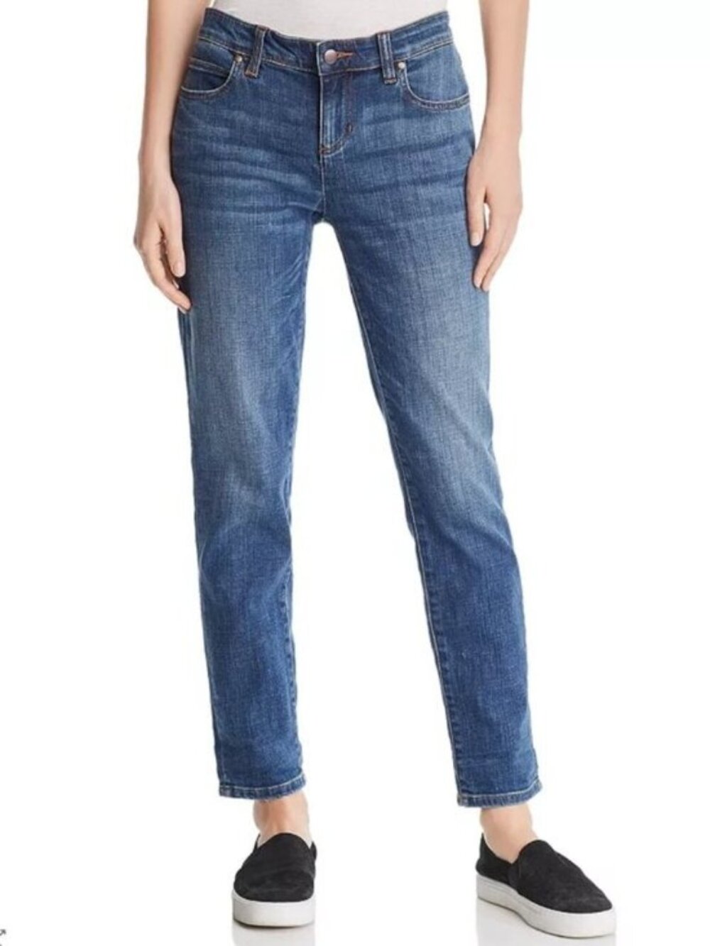 Eileen Fisher Organic Cotton Stretch Denim Jeans – Size 2